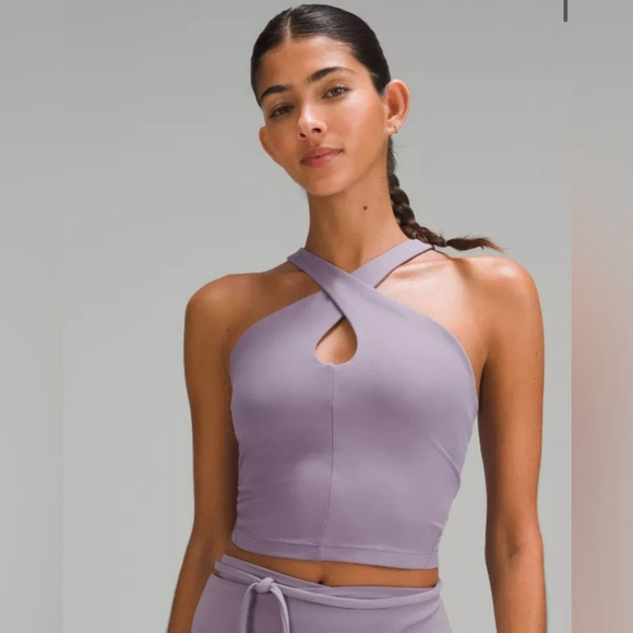 lululemon Align Keyhole Halter Tank Top Light Support, A/B Cup size 6 - Picture 1 of 8